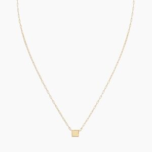 Bespoke Cube Necklace (engravable) ✨